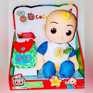 NIP Cocomelon Musical School Time JJ Plush Doll